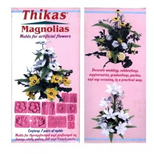 Stampi per Fommy Magnolias Contiene 7 Paia di stampi