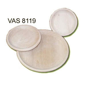 Ciotola legno rotonda media - cm 21